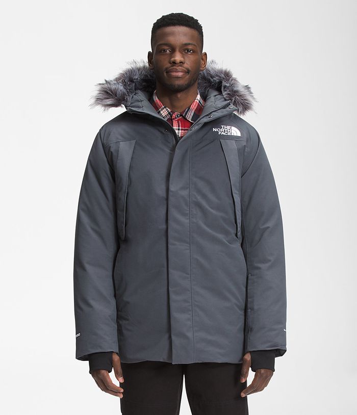 The North Face New Outerboroughs Mens Puffer Jacket Grey 321875-JML